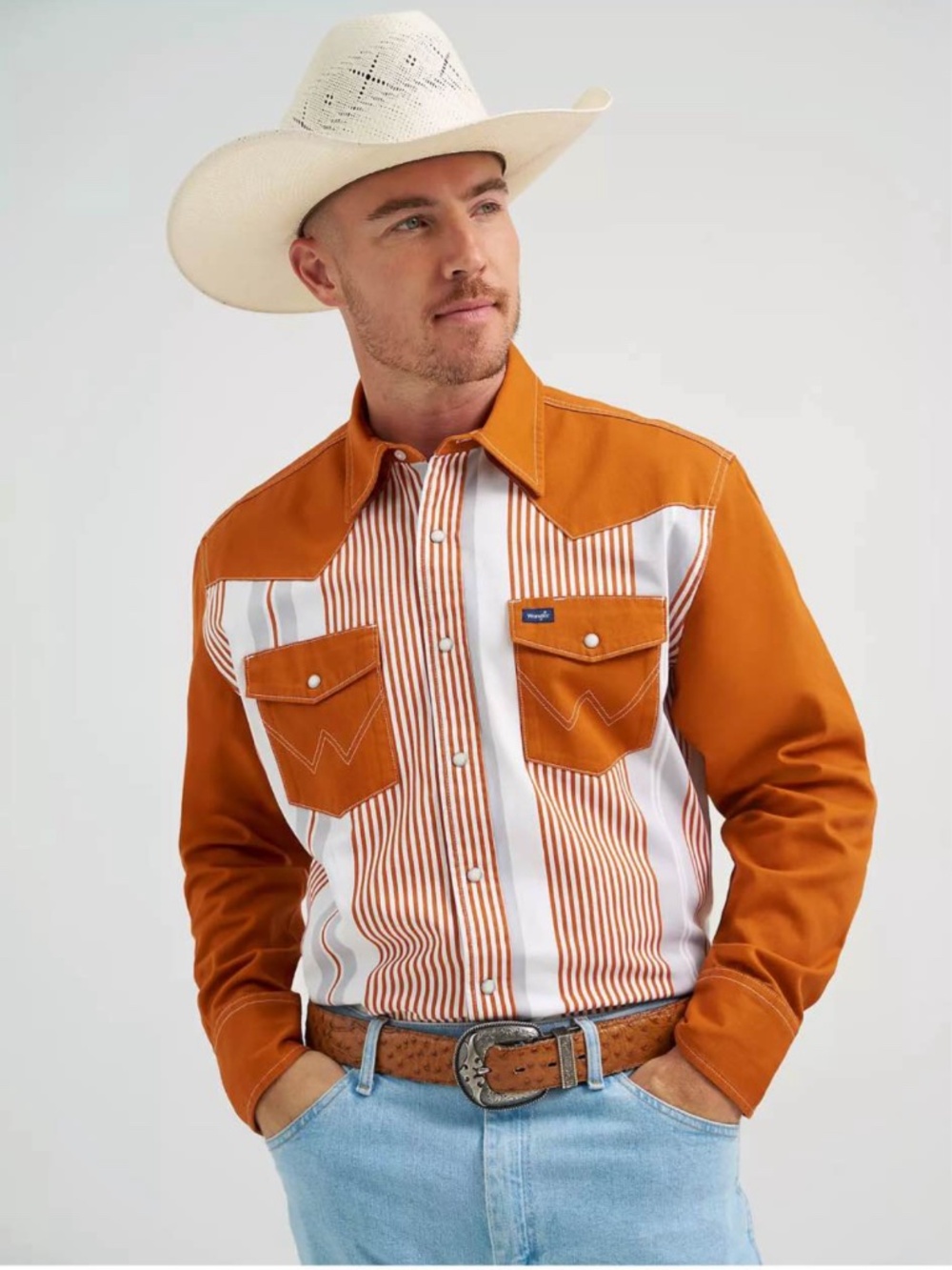 Wrangler Brush Popper Shirt